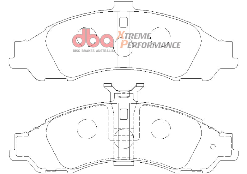 DBA Extreme Performance Front Brake Pads - DB1331XP DBA