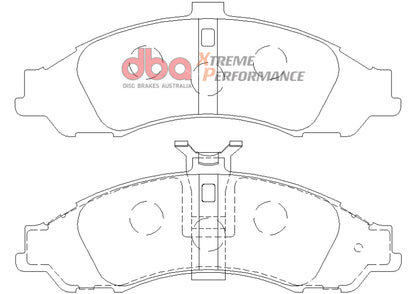 DBA Extreme Performance Front Brake Pads - DB1331XP DBA