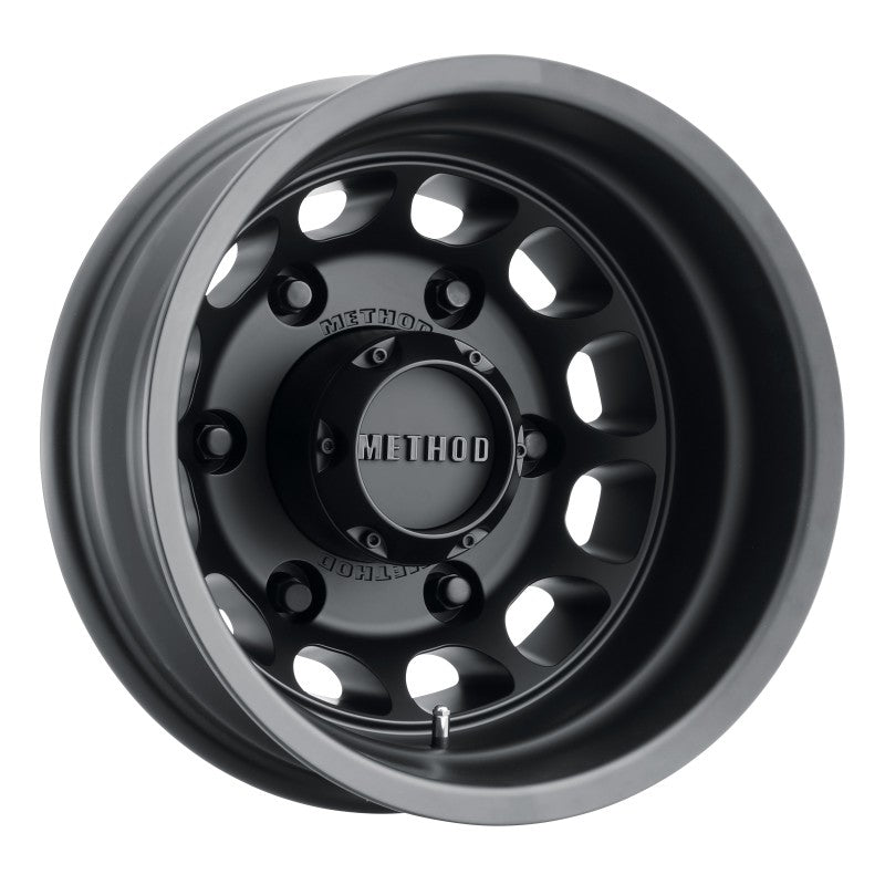 Method MR901 - REAR 16x6 -134mm Offset 6x180 138.9mm CB Matte Black Wheel - eliteracefab.com