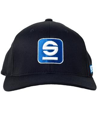 Sparco Cap S Icon Black Sml/Med - eliteracefab.com