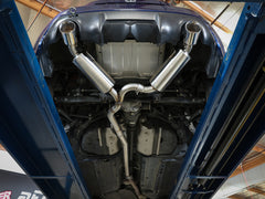 aFe Takeda Exhaust Axle-Back 13-15 Scion FRS / Subaru BRZ 304SS Black Dual Tips Exhaust - eliteracefab.com