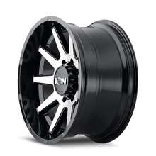 Load image into Gallery viewer, ION Type 143 20x9 / 5x139.7 BP / 18mm Offset / 108mm Hub Black/Machined Wheel