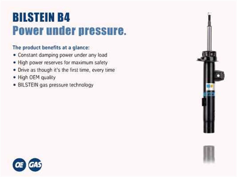 Bilstein B4 OE Replacement 14-18 BMW 328d xDrive Front Left DampTronic Suspension Strut Assembly Bilstein