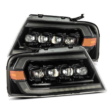 Load image into Gallery viewer, AlphaRex 880130 04-08 Ford F-150 (No 2004 Heritage) NOVA-Series LED Proj HL Chrome w/Actv Light / Seq. Sig