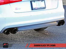 Load image into Gallery viewer, AWE Tuning Audi C7 / C7.5 S7 4.0T Track Edition Exhaust - Diamond Black Tips - eliteracefab.com