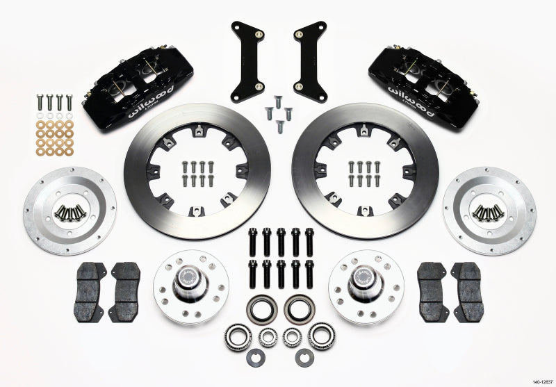 Wilwood Dynapro 6 Front Hub Kit 12.19in 79-87 GM G Body Wilwood