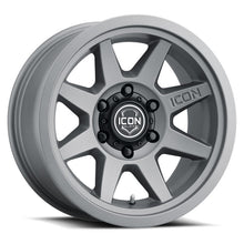 Load image into Gallery viewer, ICON Rebound 17x8.5 5x5 -6mm Offset 4.5in BS 71.5mm Bore Charcoal Wheel