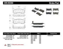 Load image into Gallery viewer, StopTech Performance 94-97/99-05 Miata w/ Normal Suspension Rear Brake Pads D636 - eliteracefab.com