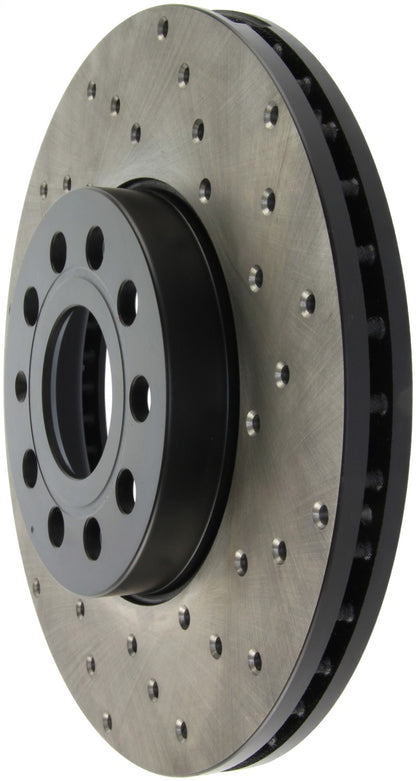 StopTech 05-10 VW Jetta (Exc Wagon) / 09-10 Jetta Wagon / 07-10 Rabbit Drilled Left Front Rotor Stoptech