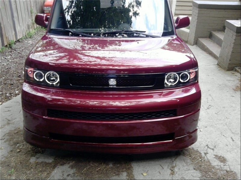 Spyder Scion XB 03-07 Projector Headlights LED Halo Black High H1 Low 9006 PRO-YD-TSXB03-HL-BK - eliteracefab.com