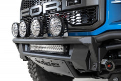 Addictive Desert Designs 17-20 Ford Raptor Pro Bolt-On Front Bumper - Hammer Black - eliteracefab.com