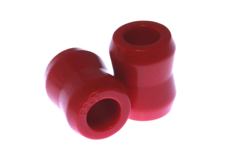 Energy Suspension Red Hour Glass Shock Bushings 5/8 inch I.D. / 1 min - 1 1/8 max inch O.D. / 1 7/16 - eliteracefab.com