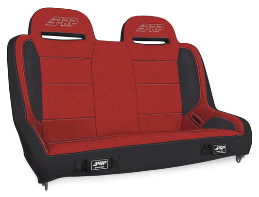 PRP  Jeep Wrangler JKU/JLU Elite Series Rear Bench- Red A9240-47-72