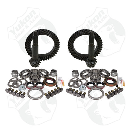 Yukon Gear & Install Kit Package For Jeep JK Rubicon in a 5.38 Ratio Yukon Gear & Axle