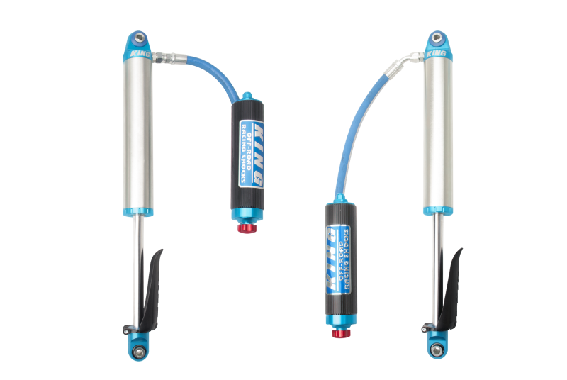 King Shocks 2019+ Chevrolet Silverado 1500 (Trail Boss) Rear 2.5 Dia Remote Res Shock w/Adj (Pair) - eliteracefab.com
