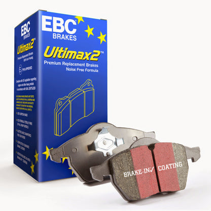 EBC 2016+ Honda Civic Coupe 1.5L Turbo Ultimax2 Rear Brake Pads - eliteracefab.com