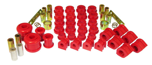 Prothane Total Vehicle Suspension Bushing Kit for 2006–2011 Honda Civic w/ F/R Sway Bar bushings, Red – 8-2020