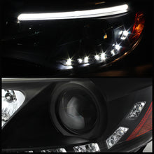 Load image into Gallery viewer, Spyder Ford Focus 12-14 Projector Headlights Halogen Model Only - DRL Black PRO-YD-FF12-DRL-BK - eliteracefab.com