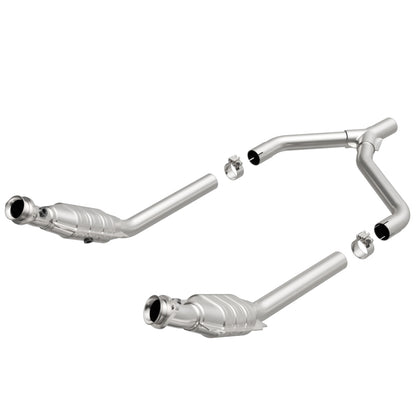 MagnaFlow Conv DF 05-10 Ford Mustang 4.0L Y-Pipe Assembly Magnaflow