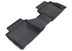 3D MAXpider 2013-2020 Ford/Lincoln Fusion/MKZ Kagu 2nd Row Floormats - Black - eliteracefab.com
