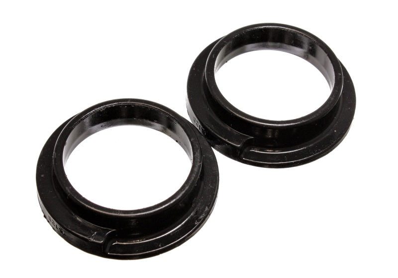 Energy Suspension Universal 3in ID 4 5/16in OD 1 1/8in H Black Coil Spring Isolators (2 per set) - eliteracefab.com