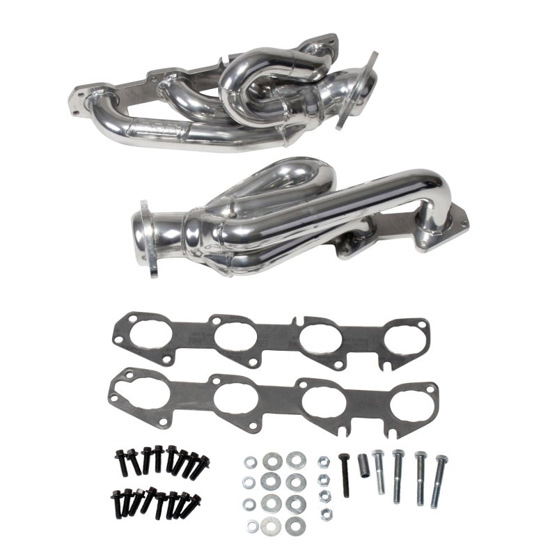 BBK 09-18 Dodge Ram 5.7L Hemi Shorty Tuned Length Exhaust Headers - 1-3/4 Silver Ceramic - eliteracefab.com