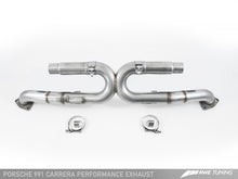 Load image into Gallery viewer, AWE Tuning 991 Carrera Performance Exhaust - Use Stock Tips - eliteracefab.com