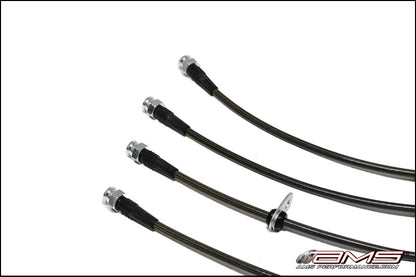 Stainless Steel Brake Line Kit | 2008-2015 Mitsubishi Evo X - eliteracefab.com