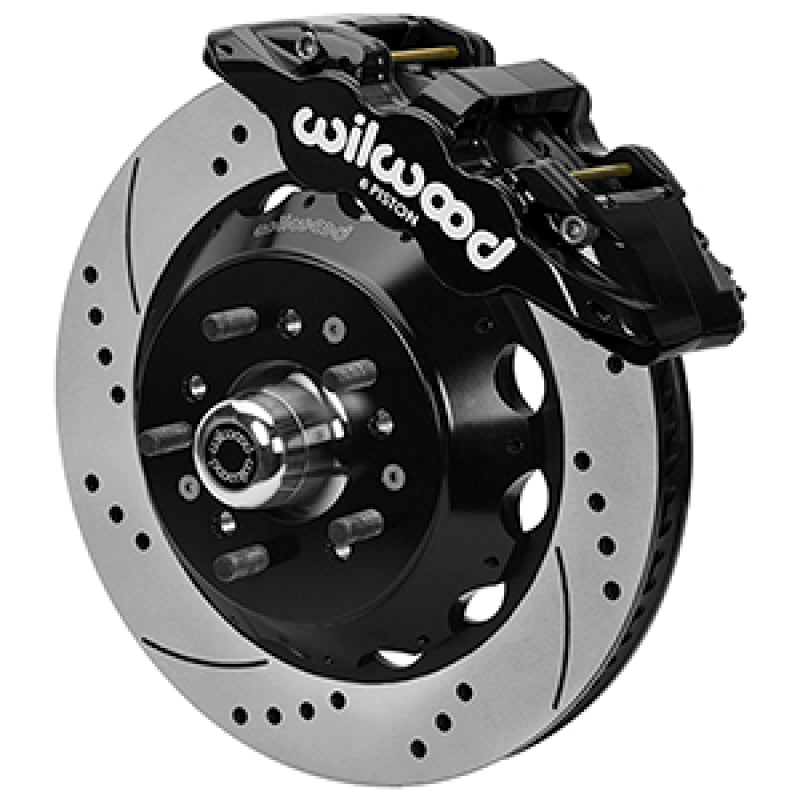 Wilwood Forged 6 Piston Superlite Caliper, GT 72 Vane Vented Spec37 D&S Rotor - 14.00x1.25 Wilwood