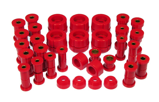 Prothane Total Vehicle Suspension Bushing Kit for 1981–87 Chevy/GMC Full-Size 4WD, Red – 7-2019