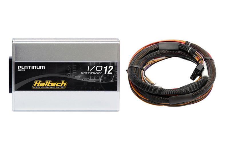 Haltech IO 12 Expander Box A CAN Based 12 Channel w/Flying Lead Harness - eliteracefab.com