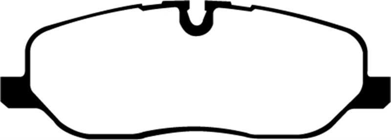 EBC 05-10 Land Rover LR3 4.4 Yellowstuff Front Brake Pads - eliteracefab.com