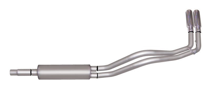 Gibson 94-96 Dodge Ram 1500 Base 3.9L 2.5in Cat-Back Dual Sport Exhaust - Stainless Gibson