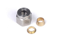 Load image into Gallery viewer, Haltech 1/4in Nut &amp; Brass Ferrule