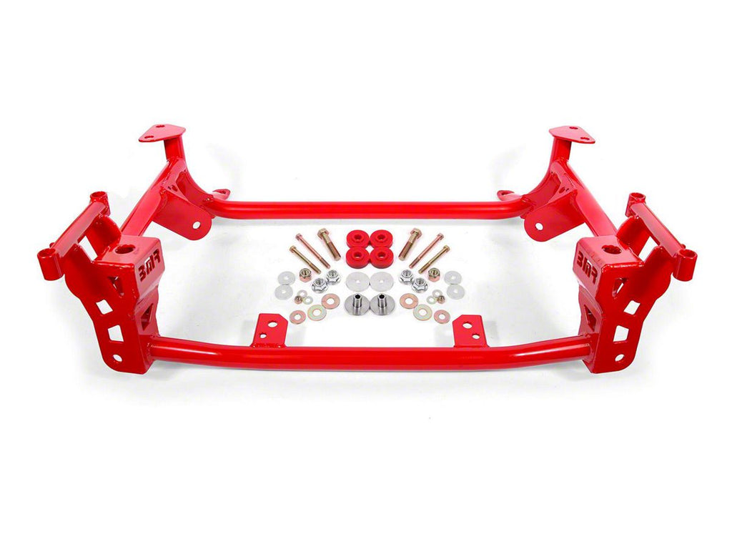 BMR DRAG RACING K-MEMBER RED (2015-2020 MUSTANG) - eliteracefab.com