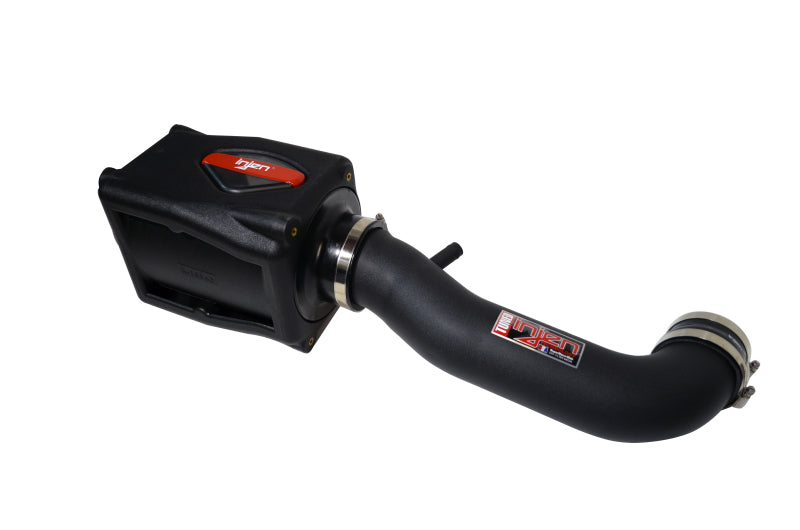 Injen 12-13 Jeep Wrangler JK 3.6L V6 Wrinkle Black Short Ram Intake w/ Power Flow Box - eliteracefab.com