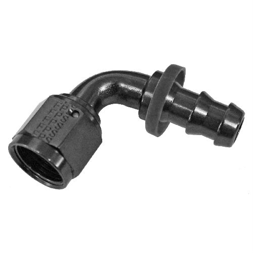 Fragola Performance Systems 209008-BL 8000 Series Push-Lite Race Hose End - 90 Degree - eliteracefab.com