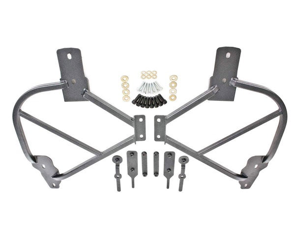 BMR CAMARO SUBFRAME CONNECTORS BLACK HAMMERTONE ( 2010-2015 ) - eliteracefab.com