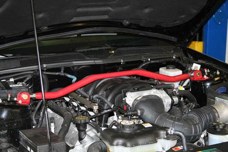 UMI Performance 2005-2014 Ford Mustang GT Front Strut Tower Brace- 1005-R