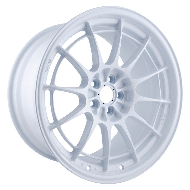 Enkei NT03+M 18x9.5 5x114.3 40mm Offset 72.6mm Bore Vanquish White Wheel (MOQ of 40) - eliteracefab.com