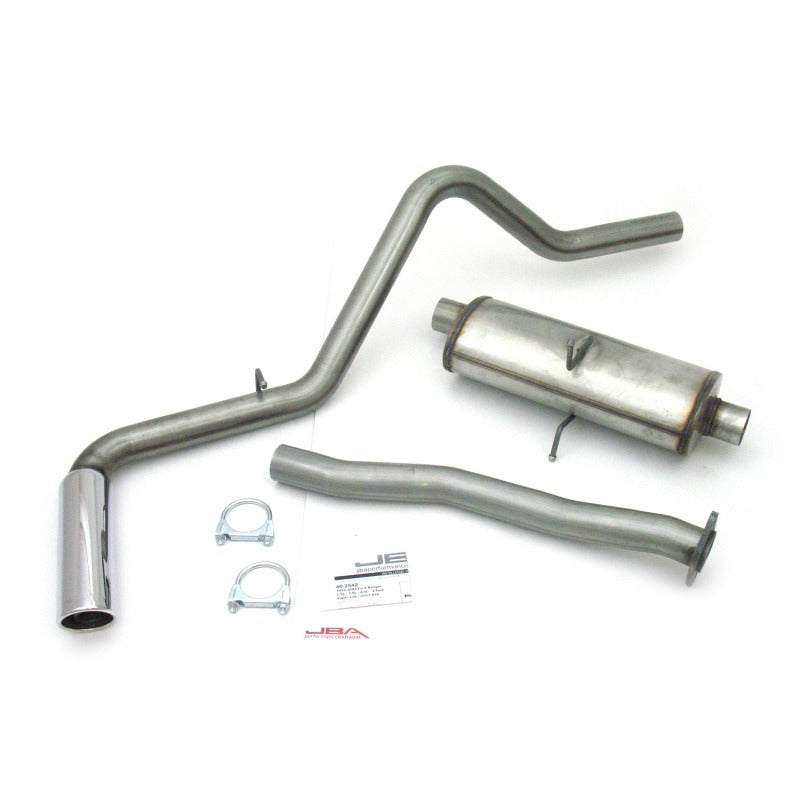 JBA 98-11 Ford Ranger Super Cab 2.5L/3.0L/4.0L 409SS Pass Side Single Exit Cat-Back Exhaust JBA