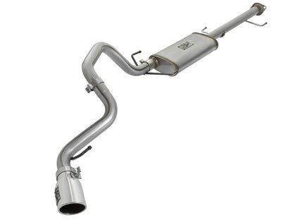 aFe MACH Force Xp 2.5in SS Cat-Back Single Side Exit Exhaust w/Polished Tips 07-14 Toyota FJ Cruiser aFe