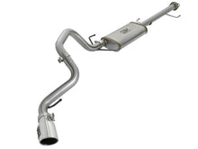 Load image into Gallery viewer, aFe MACH Force Xp 2.5in SS Cat-Back Single Side Exit Exhaust w/Polished Tips 07-14 Toyota FJ Cruiser