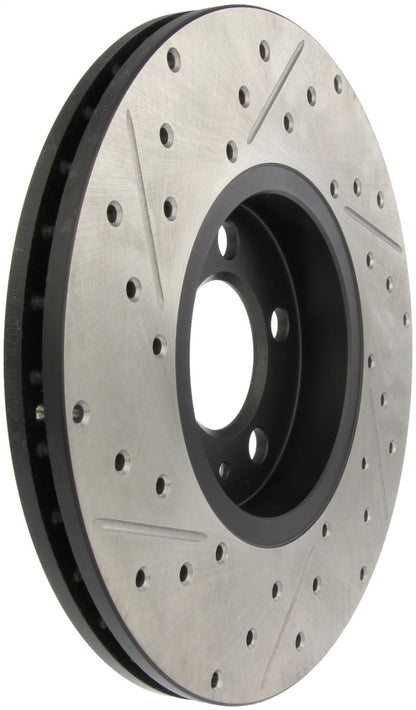 StopTech Slotted & Drilled Sport Brake Rotor - eliteracefab.com