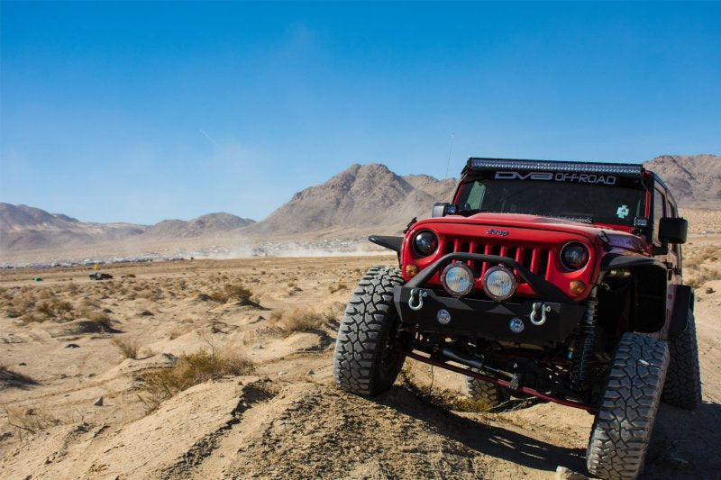 DV8 Offroad 07-18 Jeep Wrangler JK Front & Rear Flat Tube Fenders - eliteracefab.com