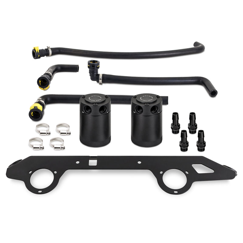 Mishimoto 2021+ Ford Bronco 2.7L Baffled Oil Catch Can System - eliteracefab.com