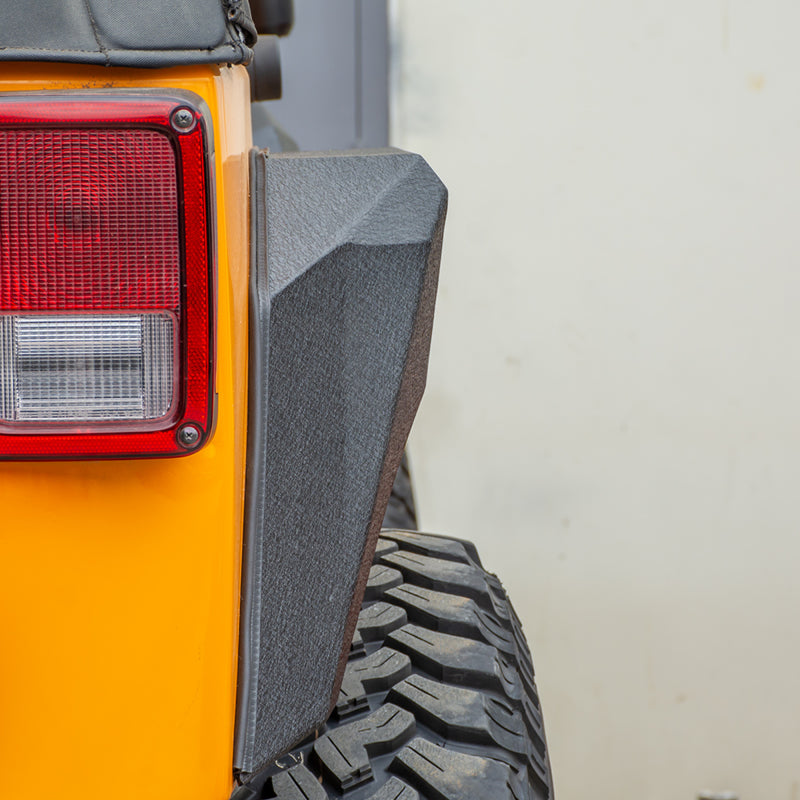 DV8 Offroad 2007-2018 Jeep Wrangler Armor Fenders - eliteracefab.com