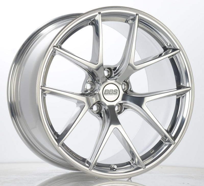 BBS CI-R 19x9 5x120 ET44 Ceramic Polished Rim Protector Wheel -82mm PFS/Clip Required - eliteracefab.com