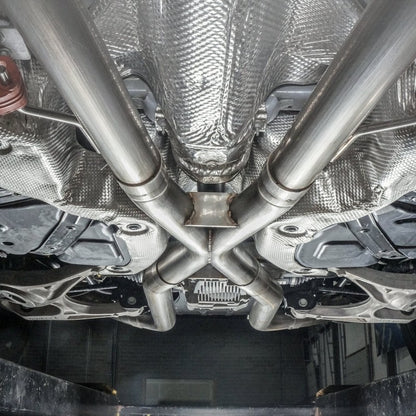 STAINLESS WORKS Catback Exhaust Jeep Grand Cherokee TrackHawk 2018 - eliteracefab.com