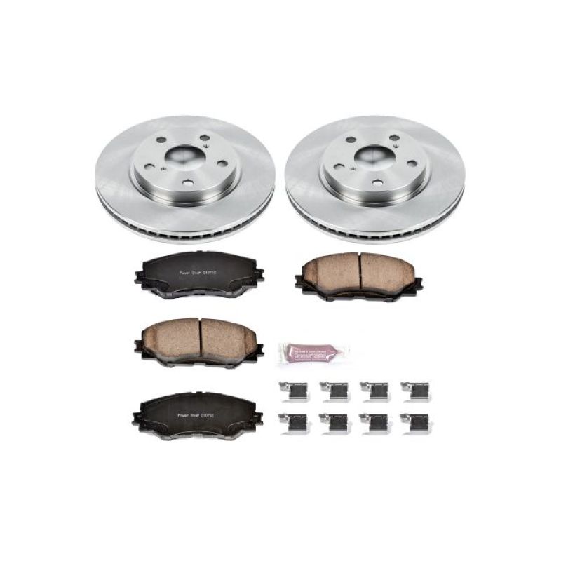 Power Stop 10-12 Lexus HS250h Front Autospecialty Brake Kit - eliteracefab.com